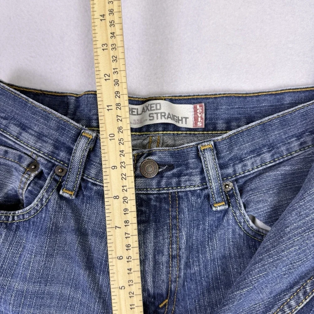 Levi's 559 Relaxed‎ Straight Fit Mens Jeans 30x32 Blue Medium Wash Denim Y2K